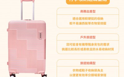 如何選對行李收納