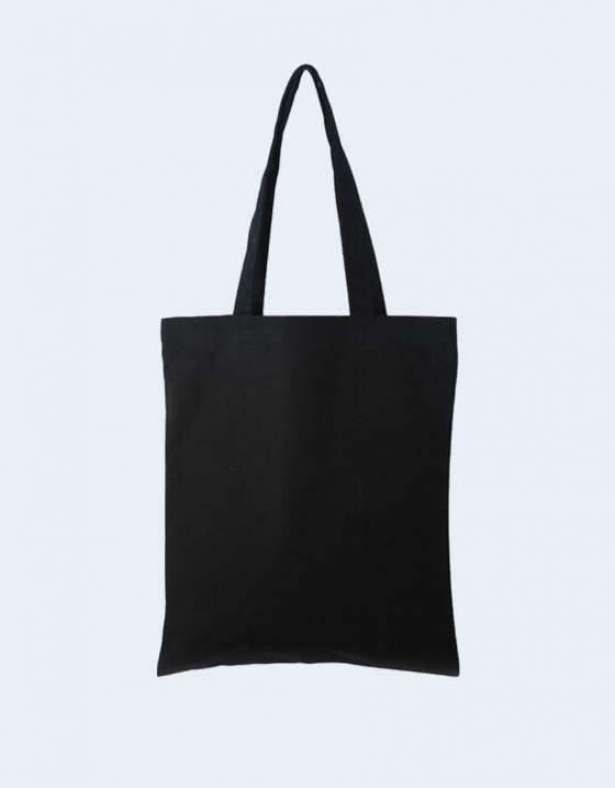 黑色中帆布雙層直式袋