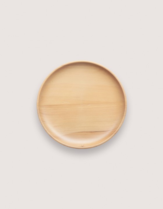 圓形雲杉木盤-中 圓形雲杉木盤-中