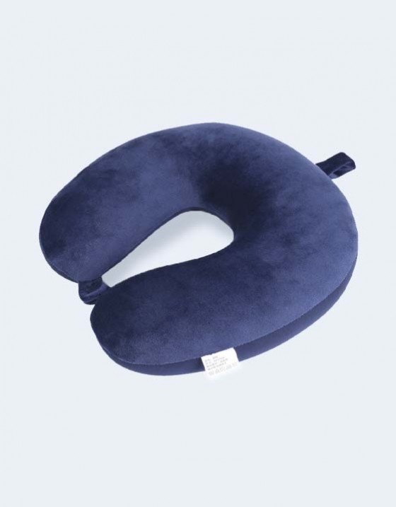 U型素色粒子頸枕