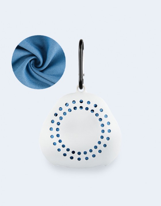 速乾三角涼感毛巾